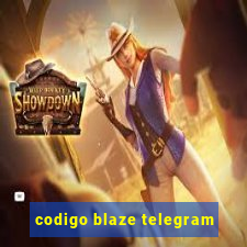 codigo blaze telegram